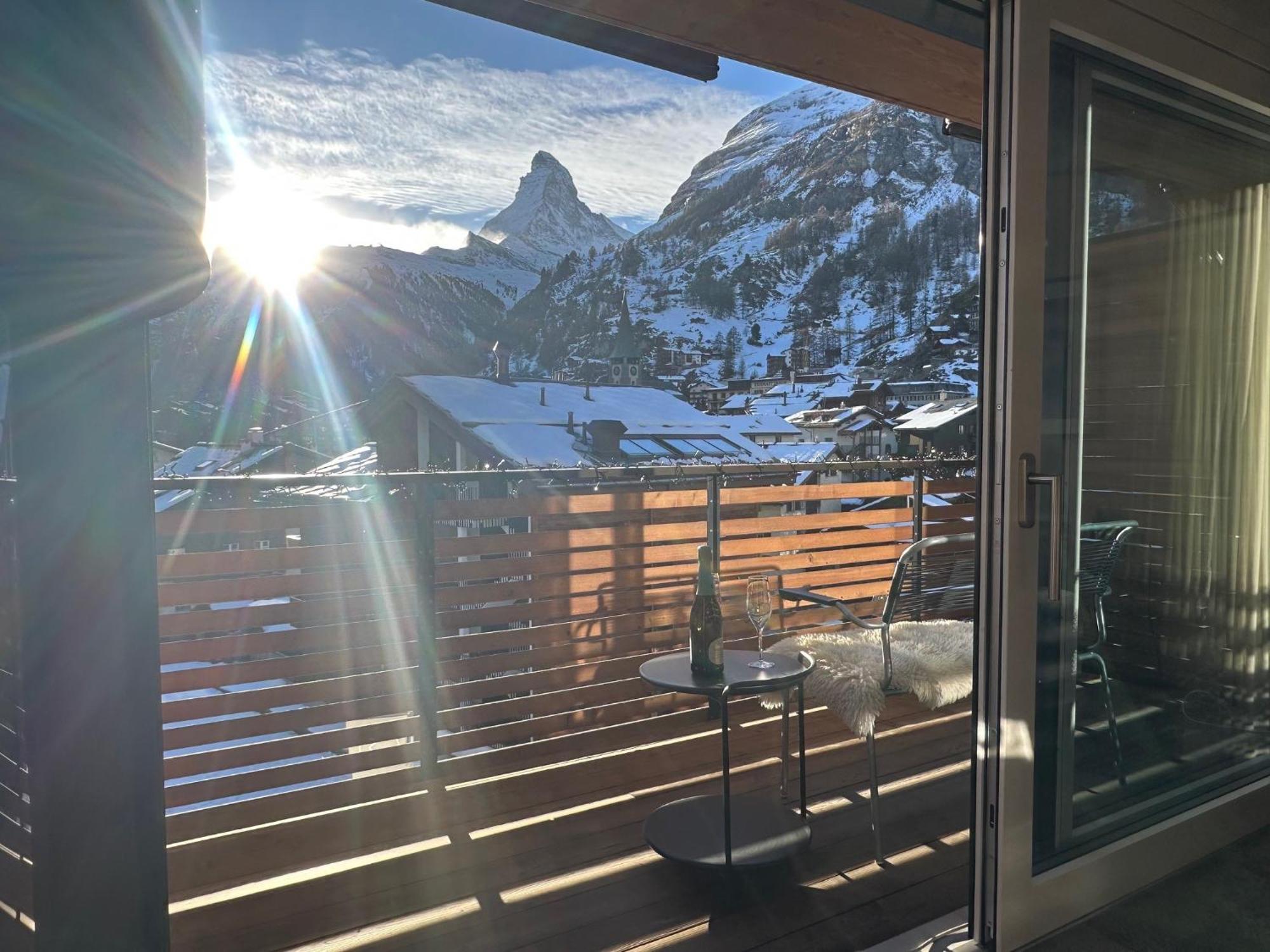 Ascot Penthouse 160 M2 Matterhorn View Apartment Zermatt Ngoại thất bức ảnh